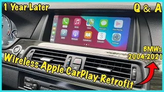 Answering All Your Questions - BMW Aftermarket Apple CarPlay 1 Year Review | Q&A