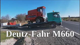 Deutz-Fahr M660 Колодяжне Волинська обл. - Кагарлик Київська обл. Огляд комбайнів на майданчику