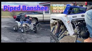 Banshee Exhaust Sounds Amazing!