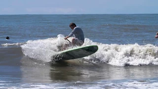 Sunday Surfing - Folly Beach Washout - SUP + Longboard - Panasonic GH5