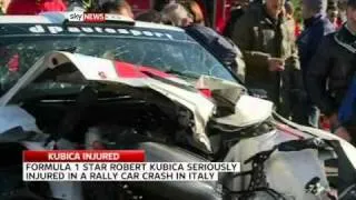Kubica In Surgery After Horror Car Crash
