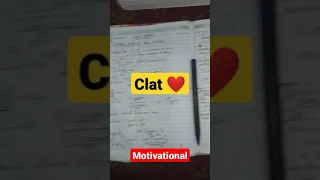 CLAT Aspirant motivational video|| Motivational video ||