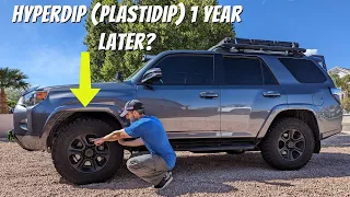 Does Hyperdip (Plasti Dip) Last? Here's How it Looks After 1 Year