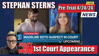 STEPHAN STERNS: Pre-Trial Hearing April 24, 2024 #livestream#trial