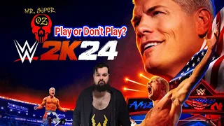 WWE 2k24 Play or Don't Play? #codyrhodes #brocklesnar #vincemcmahon #mattcardona