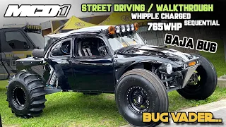 Baja Bug!  760whp tube chassis!  Drive & Talk! Sand Sports Super Show 2021