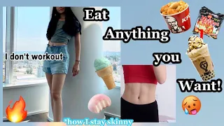 How I eat ANYTHING I want without gaining weight (I don’t workout or have a diet)