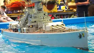 XXXL 128 KG!! RC SCALE MODEL SHIP!! *LARGE and HEAVY WEIGHT RC MODEL BATTLE CRUISER