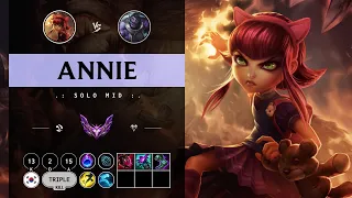 Annie Mid vs Dr. Mundo - KR Master Patch 14.9