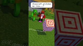 Minecraft Glitches be like… - MAIZEN Minecraft Animation #shorts