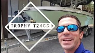 Bayliner Trophy T24 Center Console Boat Walkthrough #Trophyboats #bayliner