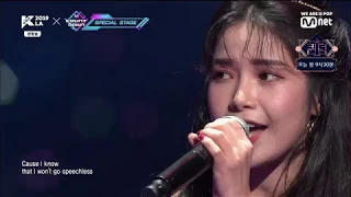 마마무 (MAMAMOO) | 솔라 (Solar) - 190912 Speechless [MCountdown KCON 2019 LA]