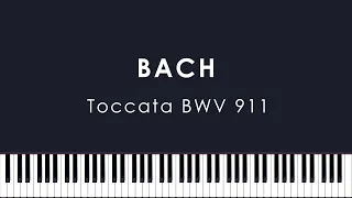 Bach: Toccata in C minor, BWV 911 (Geniet)