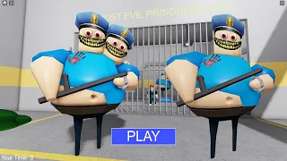 MUTANT BARRY'S PRISON RUN Obby New Update Roblox - All Bosses Battle FULL GAME #roblox