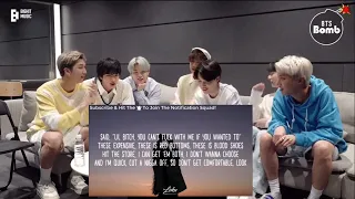 BTS reaction to CARDİ B bodak yellow lyrics