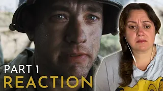 Saving Private Ryan (1998) First Time Watching - REACTION Part 1/2 Commentary