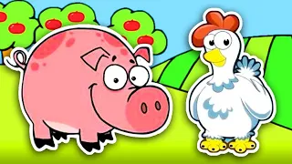 Farm Animal Guessing Game for Kids! | Find the Farm Animals | Kids Learning Videos