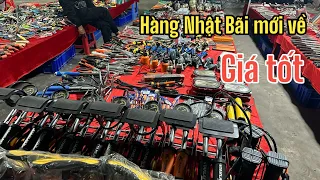 HÀNG NHẬT BÃI MỚI VỀ, bộ làm vườn, mic không dây, kích điện, sạc ác quy thông minh, thanh lý giá tốt