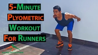 5-MINUTE PLYOMETRIC WORKOUT FOR RUNNERS✔