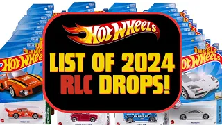 Hot Wheels List Of RLC Drops Coming In 2024!