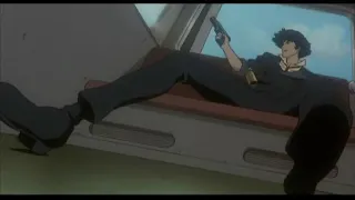 Spike Spiegel vs Vincent pt1 (Train ride) [COOLEST MONKEY IN THE JUNGLE]