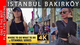 【4K】🇹🇷 Istanbul 2022 | Bakırköy Virtual Walking Tour | Bakirkoy Guide