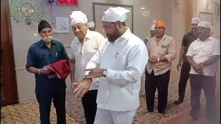 CM SHRI EKNATHJI SHINDE AT GURU NANAK DARBAR SST KOPRI THANE EAST,( 19,4,24 ).