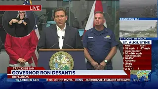 Tropical Storm Ian: Gov. Ron DeSantis gives morning update, 9/29/22 | Action News Jax