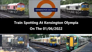 (4K) Train Spotting At Kensington Olympia On The 01/06/2022