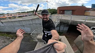 Parkour Escape From Security POV