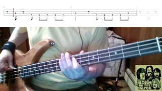 Born On The Bayou by CCR - Bass Cover with Tabs Play-Along