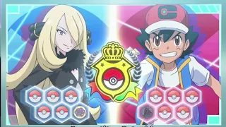 Ash vs Cynthia (Part 1) Pokemon Journeys Episode 125 English Subbed Full HD