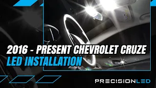 Chevrolet Cruze LED Interior - How To Install - 2nd Gen (2016+)