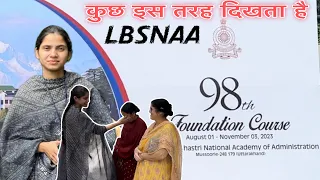 Parsan का LBSNAA तक का सफर ॥ छोड़ आए IAS PARSAN को LBSNAA 30-07-2023 #ias #ips #upsc #lbsnaa #india