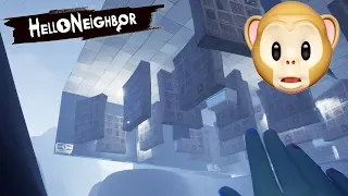 I GLITCHED UNDER THE MAP!! | Hello Neighbor Hide And Seek [Stage 4]