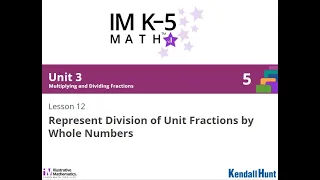 Illustrative Math Grade 5 Unit 3 Lesson 12