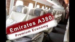 Emirates New Premium Economy on A380 Dubai to Melbourne