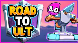 Road to ULTIMATE CHAMPION With 3.0 Xbow Cycle! — Clash Royale