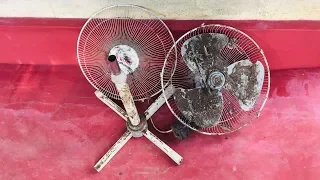 Old Fan Restoration | Stand Fan Restoration And Full Repair