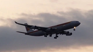 Iberia A340 Coming Into JFK