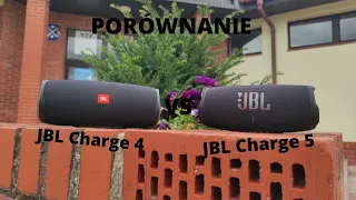 PORÓWNANIE JBL CHARGE 4 DO JBL CHARGE 5 ( Zajrzyj do opisu !!! )