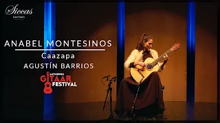 Anabel Montesinos plays Caazapa by Barrios at 2022 Antwerpen Gitaar Festival x @SiccasGuitars