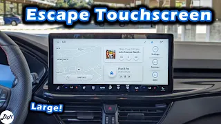 2023 Ford Escape – Sync 4 Infotainment Review | 13.2" Touchscreen Demo, Apple CarPlay & Android Auto