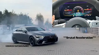 AMG GT 63 S - Kosa! Brutal Acceleraton NO SPEED LIMIT! Jak Przyspiesza?