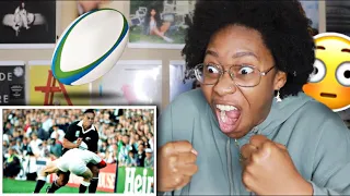 AMERICAN REACTS TO THE BEST RUGBY TRIES!! 😳🏉 | Favour