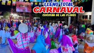 Martes de Carnaval Hace Historia en Coicoyán de las Flores Oaxaca Por su Lleno Total