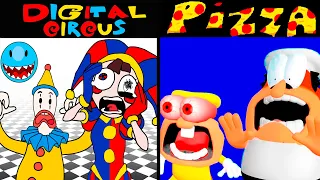 The Amazing Digital Circus Scream VS Pizza Tower Screaming Meme