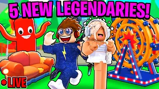 We Get ALL the *NEW* Legendaries in Adopt Me! 50 + New Items! LIVE! Roblox!