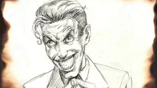 How to draw Joker (from The Killing Joke comic book)