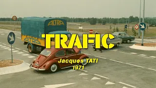 TRAFIC 1971 (Jacques TATI, Maria KIMBERLY, Honoré BOSTEL)